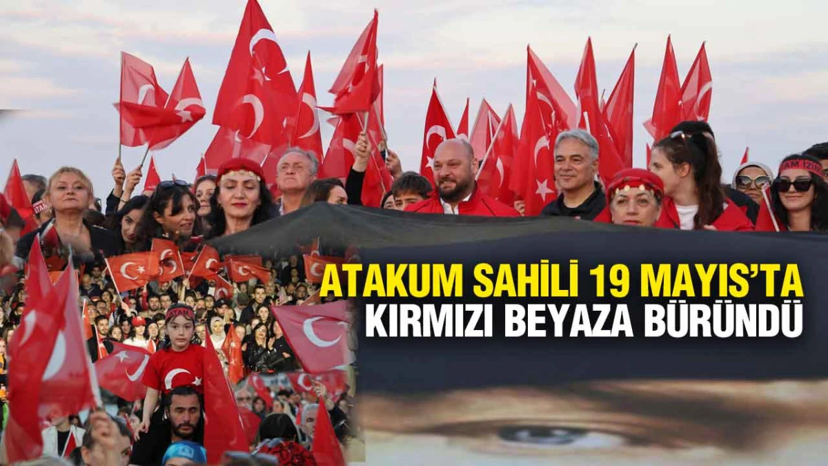 19 Mayıs coşkusu Atakum sokaklarına taştı