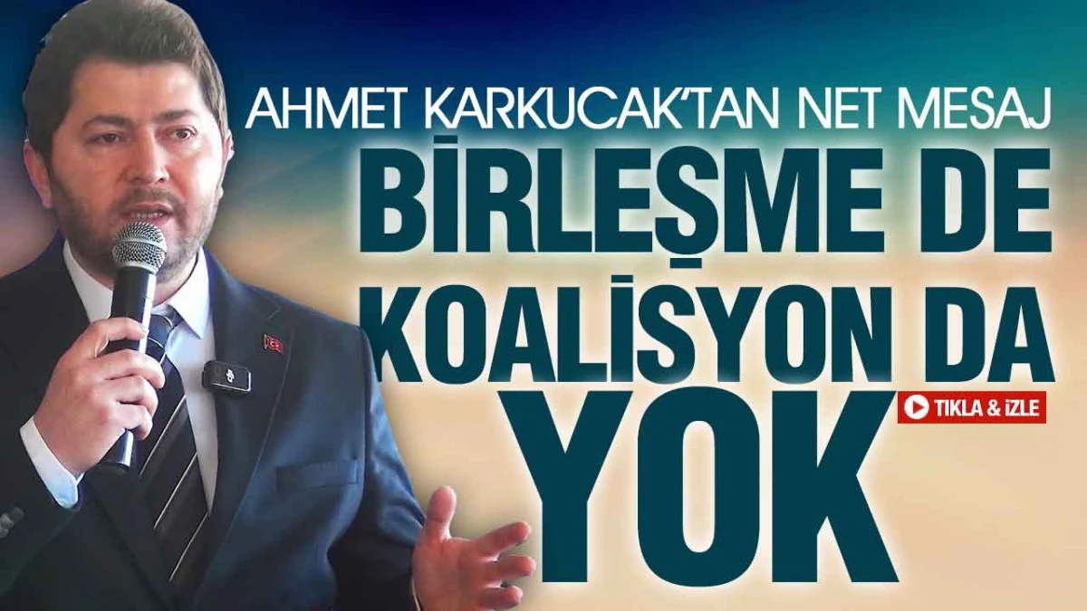 Ahmet Karkucak, &lsquo;Siyaseti Ayrıştırmak İ&ccedil;in Değil Birleştirmek İ&ccedil;in Yapıyoruz&rsquo;