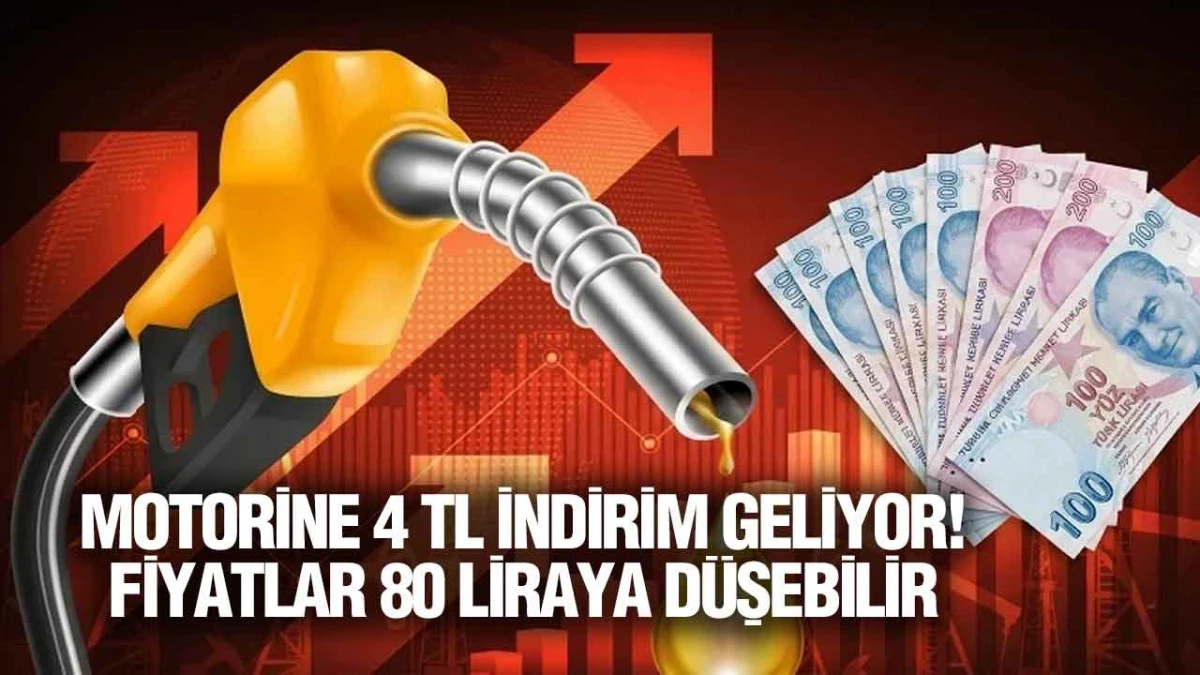 Akaryakıtta beklenen haber: Motorine 4 lira indirim