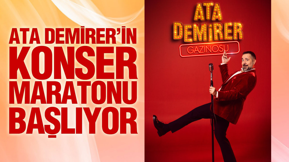 Ata Demirer Gazinosu Yaz Turnesi