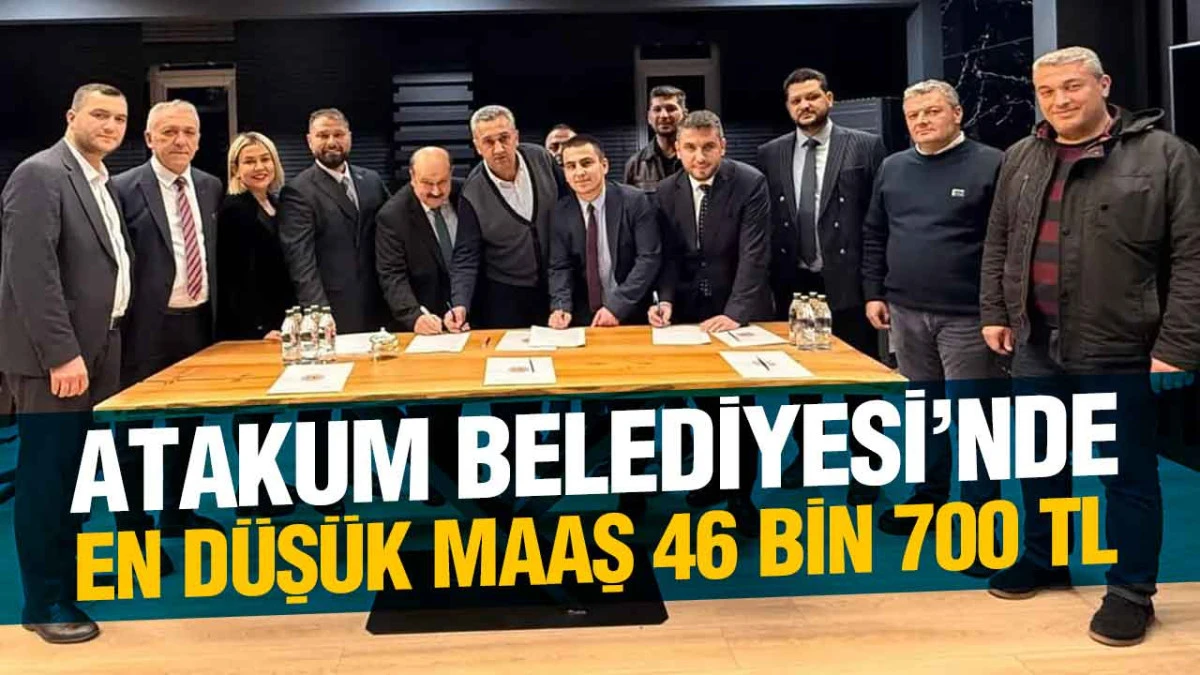 Atakum Belediyesi ile GENEL-İŞ Arasında Toplu İş S&ouml;zleşmesi İmzalandı