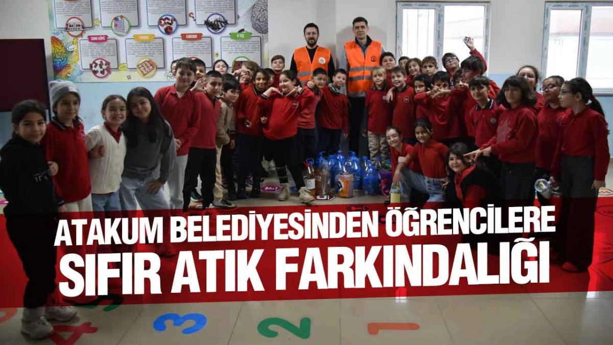 Atakum Belediyesi&rsquo;nden &Ouml;rnek Sıfır Atık Etkinliği