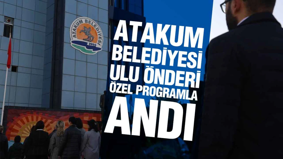 Atakum Belediyesinden Özel 10 Kasım Programı