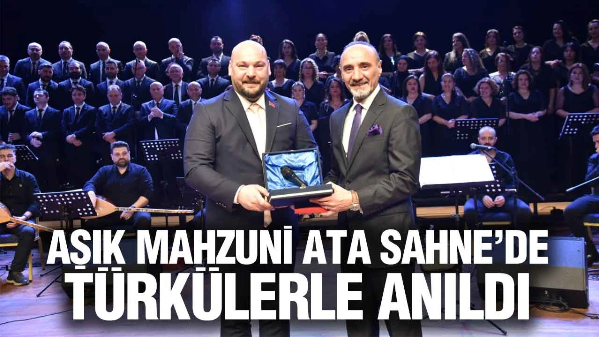 Atakum Belediyesinden T&uuml;rk Halk M&uuml;ziğinin Dev İsmine Muhteşem Program