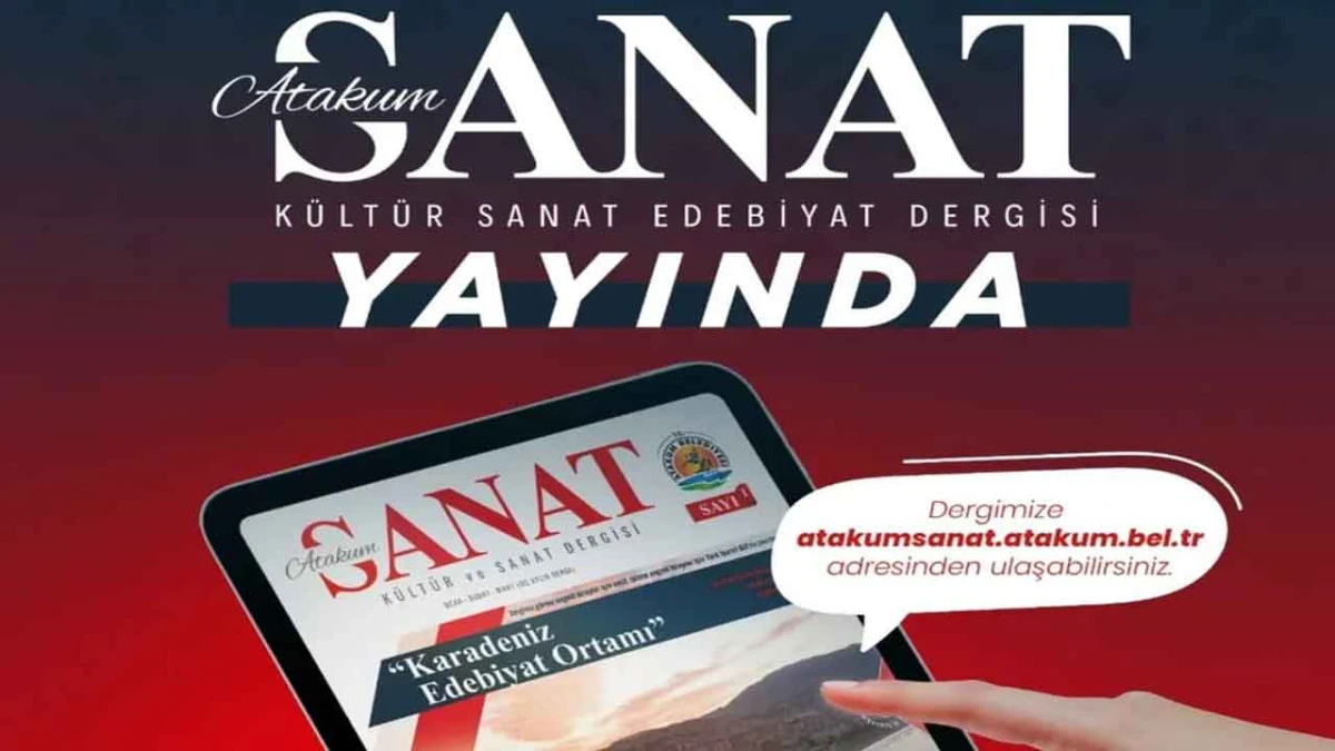 Atakum Belediyesinin ilk dijital sanat dergisi Atakum Sanat yayında