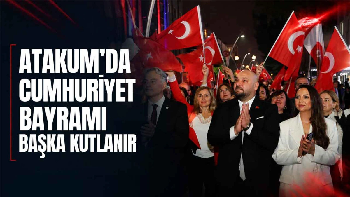 Atakum&rsquo;da Cumhuriyet Bayramı başka kutlanır