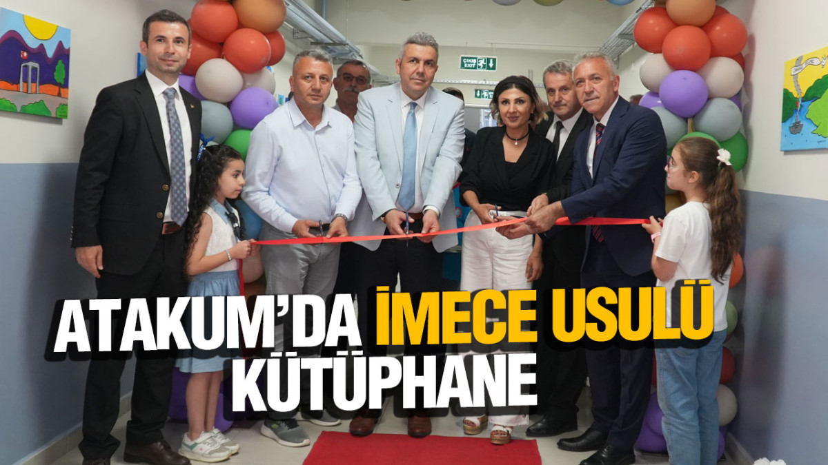 Atakum’da İmece Usulü Kütüphane