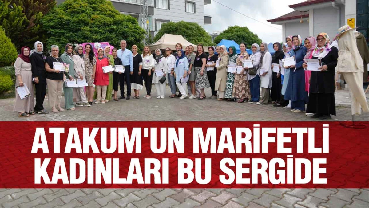 Atakum'un Marifetli Kadınları Bu Sergide Buluştu