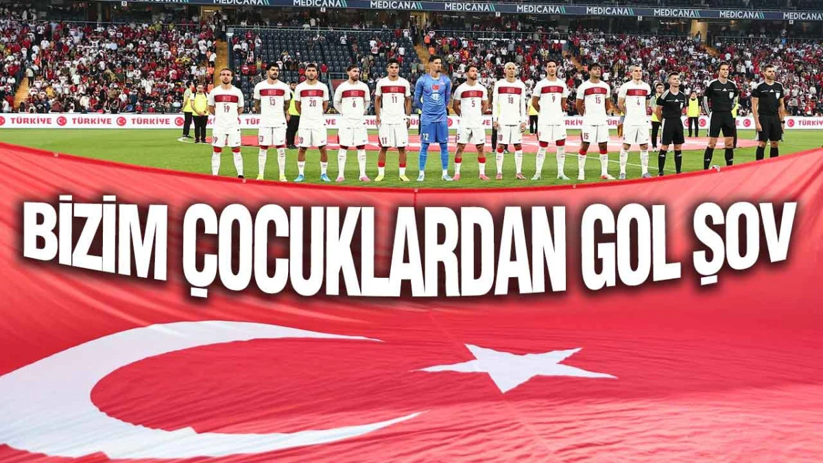 Ay-Yıldızlılar D&uuml;nya Kupası Yolunda Kuzey Makedonya&rsquo;ya Gol Yağdırdı