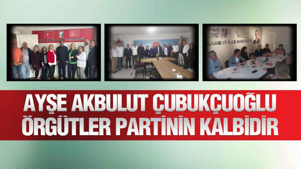 Ayşe Akbulut Çubukçuoğlu, ‘Her Şey Örgütle Başlar, Örgütle Büyür, Örgütle Kazanırız!’