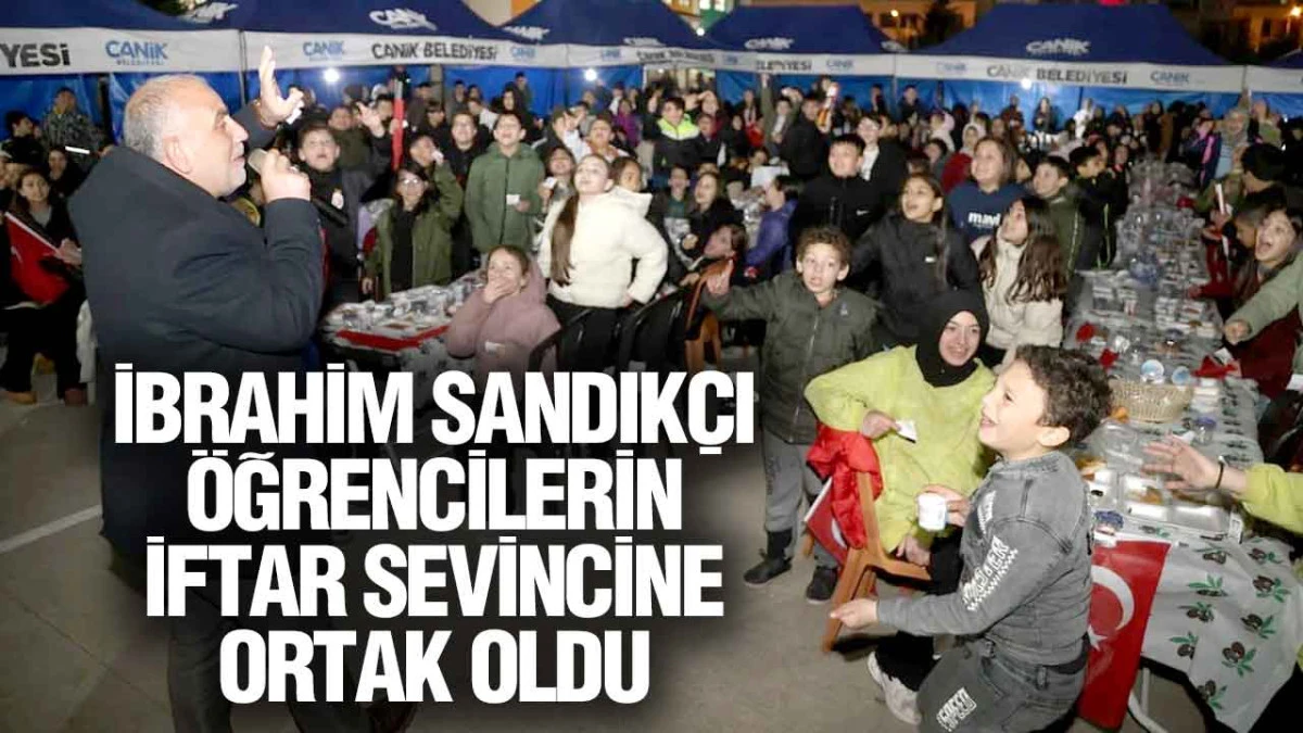 Başkan İbrahim Sandık&ccedil;ı'ya Sevgi Seli