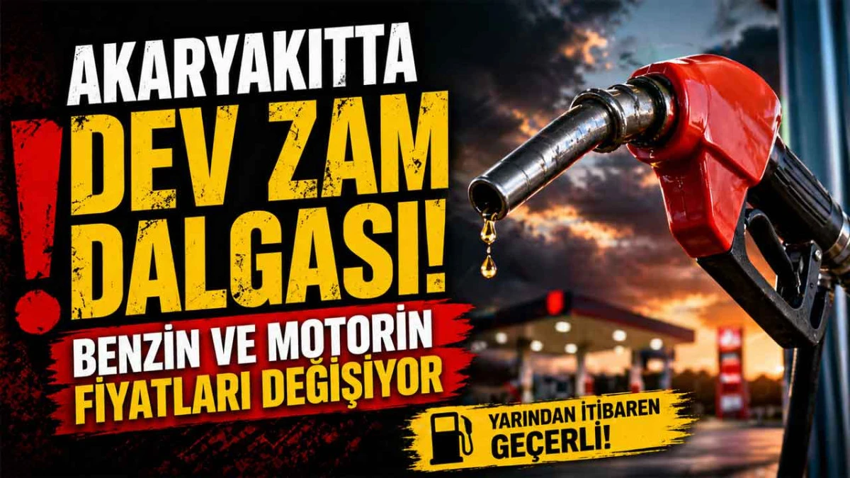 Benzin ve Motorin Fiyatları Değişiyor