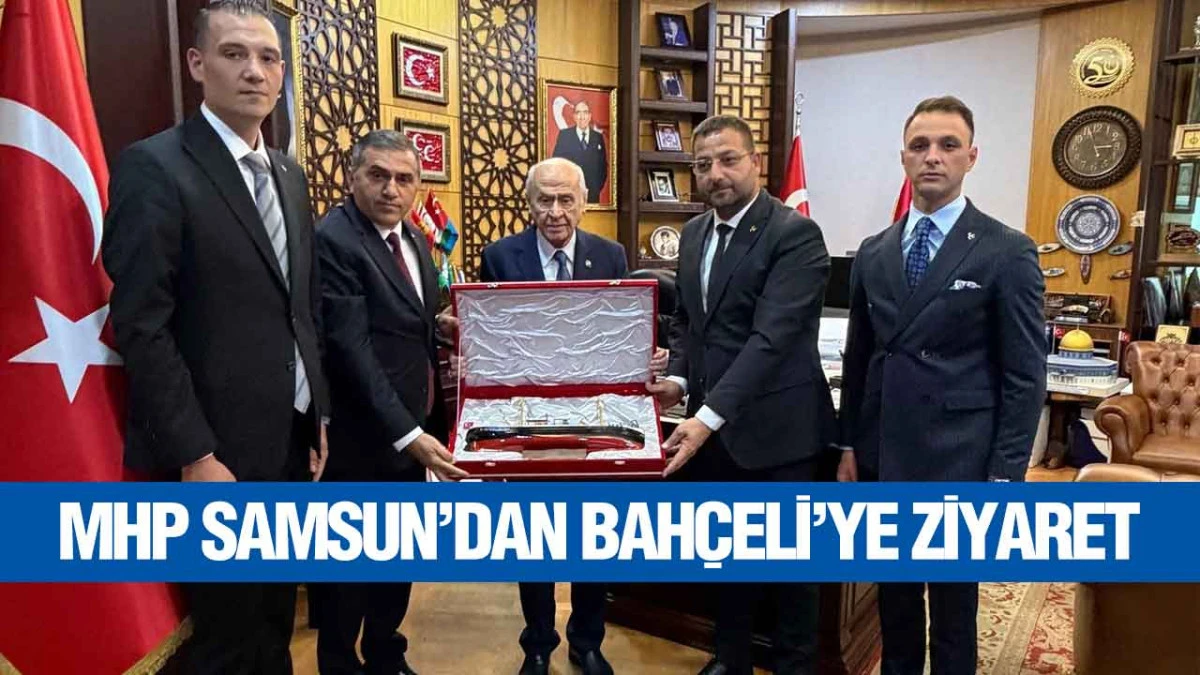 Burhan Mucur ve Yavuz Anık’dan Devlet Bahçeli’ye Ziyaret