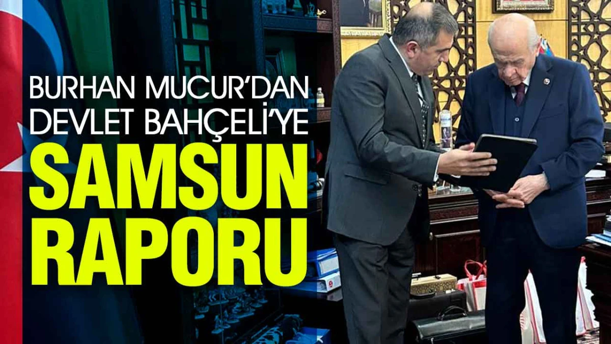 Burhan Mucur&rsquo;dan, Devlet Bah&ccedil;eli&rsquo;ye Ziyaret