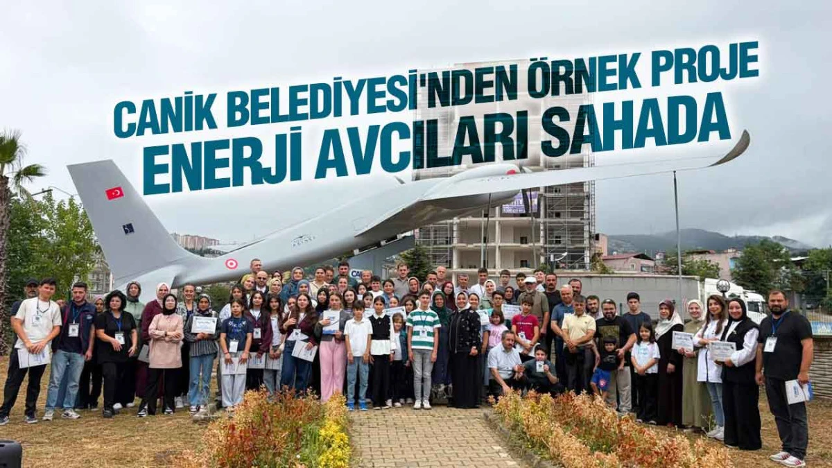 Canik Belediyesi'nden &Ouml;rnek Proje: Enerji Avcıları Sahada
