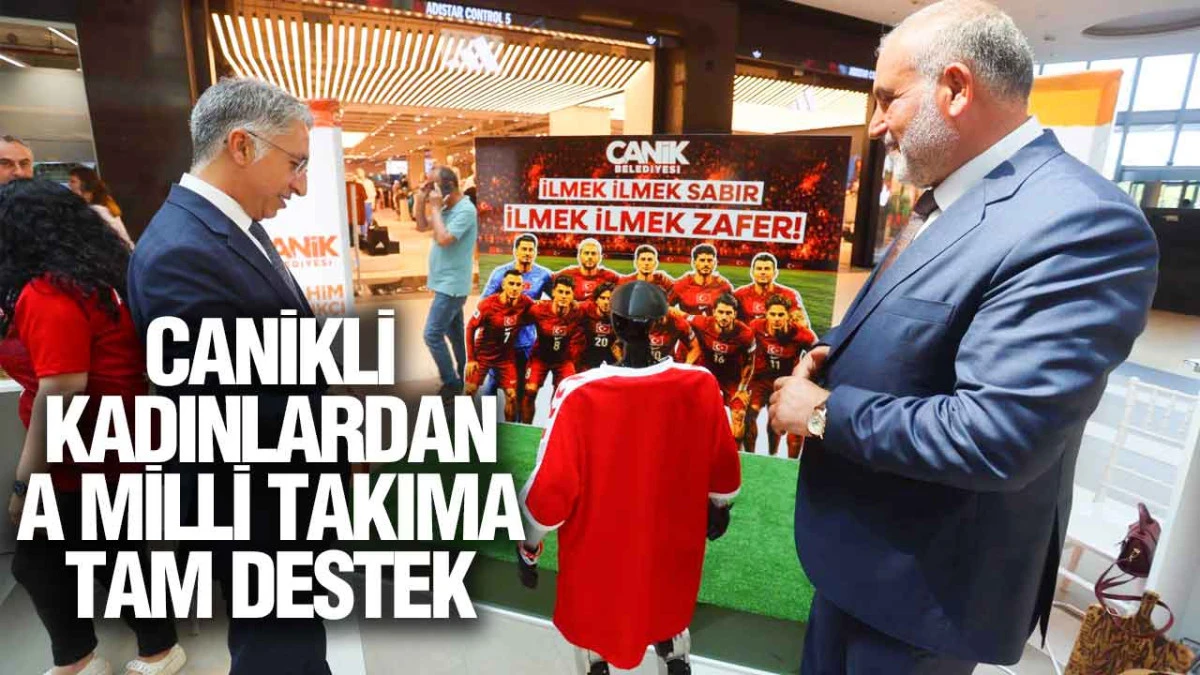 Canikli Kadınlardan A Milli Takıma Tam Destek