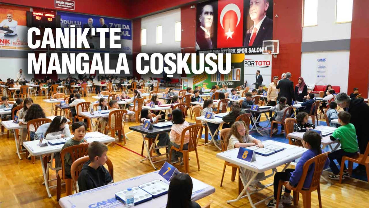 Canik'te Mangala Turnuvasına Akın