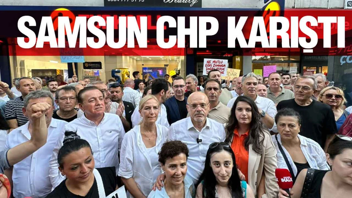 CHP Samsun'da Devir Teslim Krizi: İl Binasında Gerginlik, &Ouml;zdağ Yeni Ofise Ge&ccedil;ti