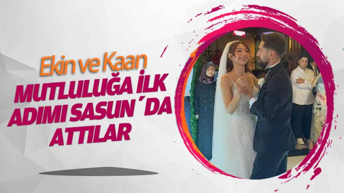 CHP’li Hasan İpek’in Kızı Ekin İpek, Meslektaşı Kaan Şener ile Dünya Evine Girdi