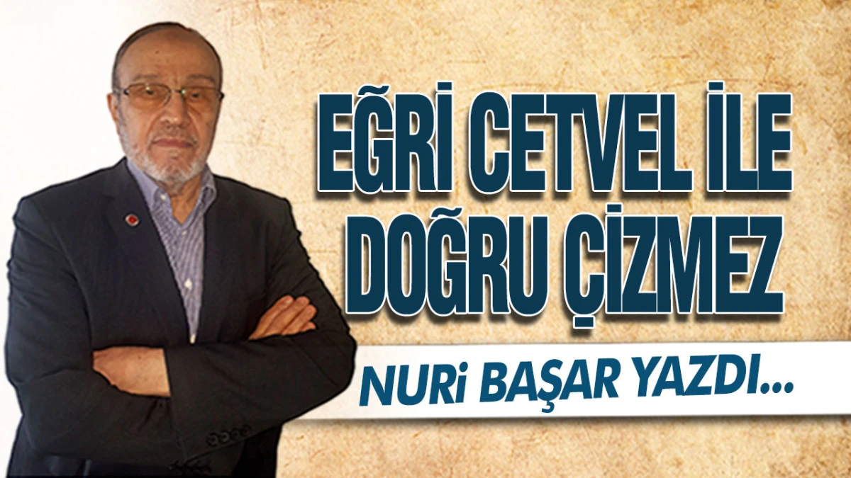 Eğri Cetvel İle Doğru &Ccedil;izmez