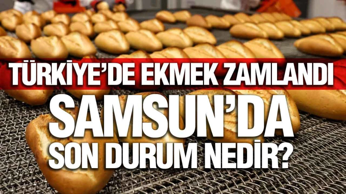 Ekmek 17,50 TL&rsquo;ye Y&uuml;kseldi! Samsun&rsquo;da Son Durum?