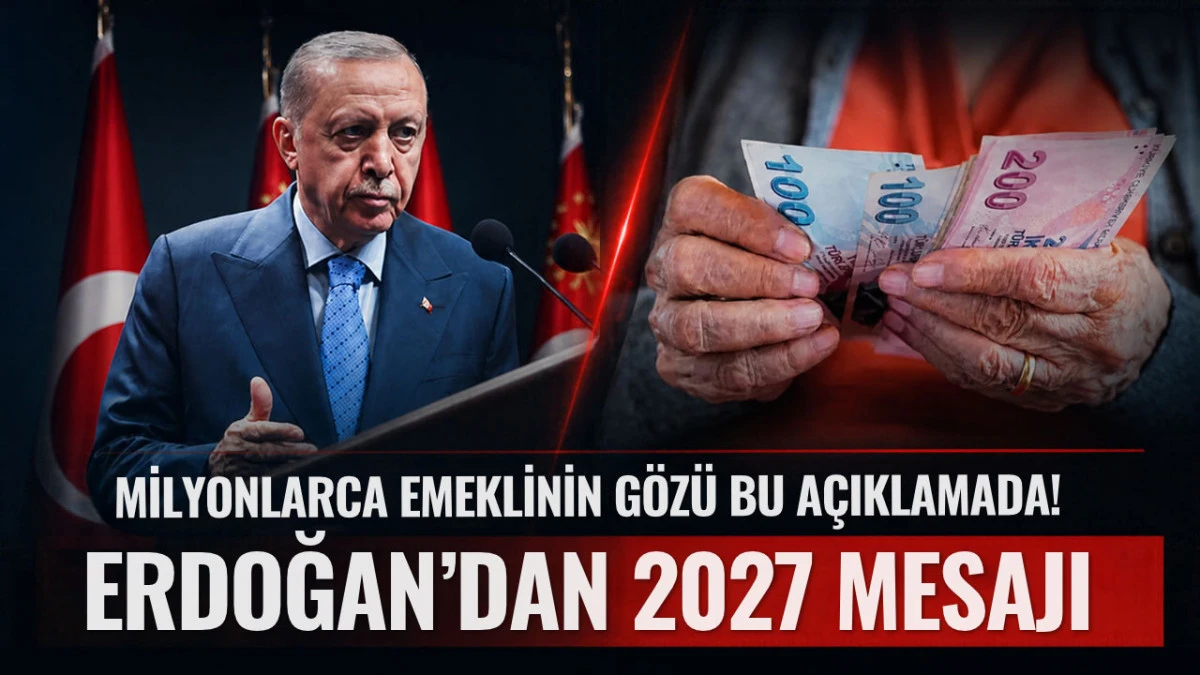 Emekli maaşlarına yeni d&uuml;zenleme mi geliyor? Erdoğan tarih verdi