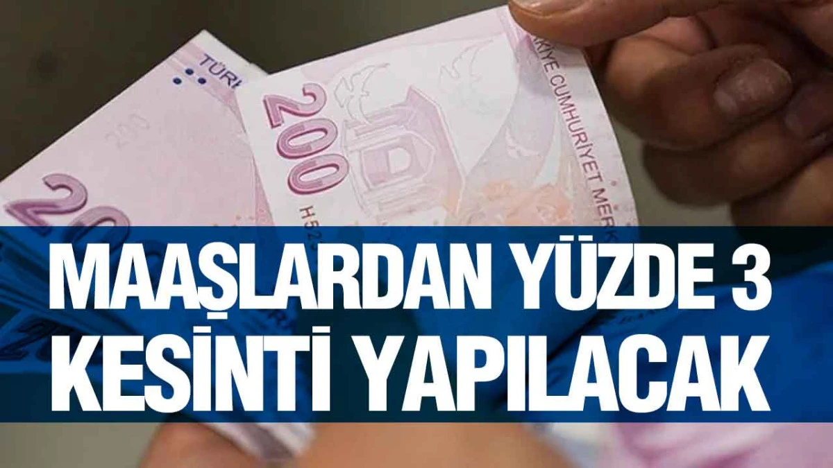 Emeklilik Yaşı Belli Oldu, Tarih Netleşti! Maaşlardan Yüzde 3 Kesinti Yapılacak