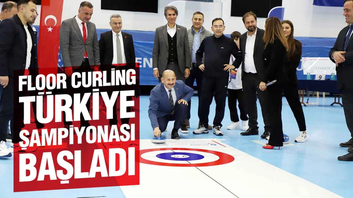 Floor Curling Türkiye Şampiyonası Başladı