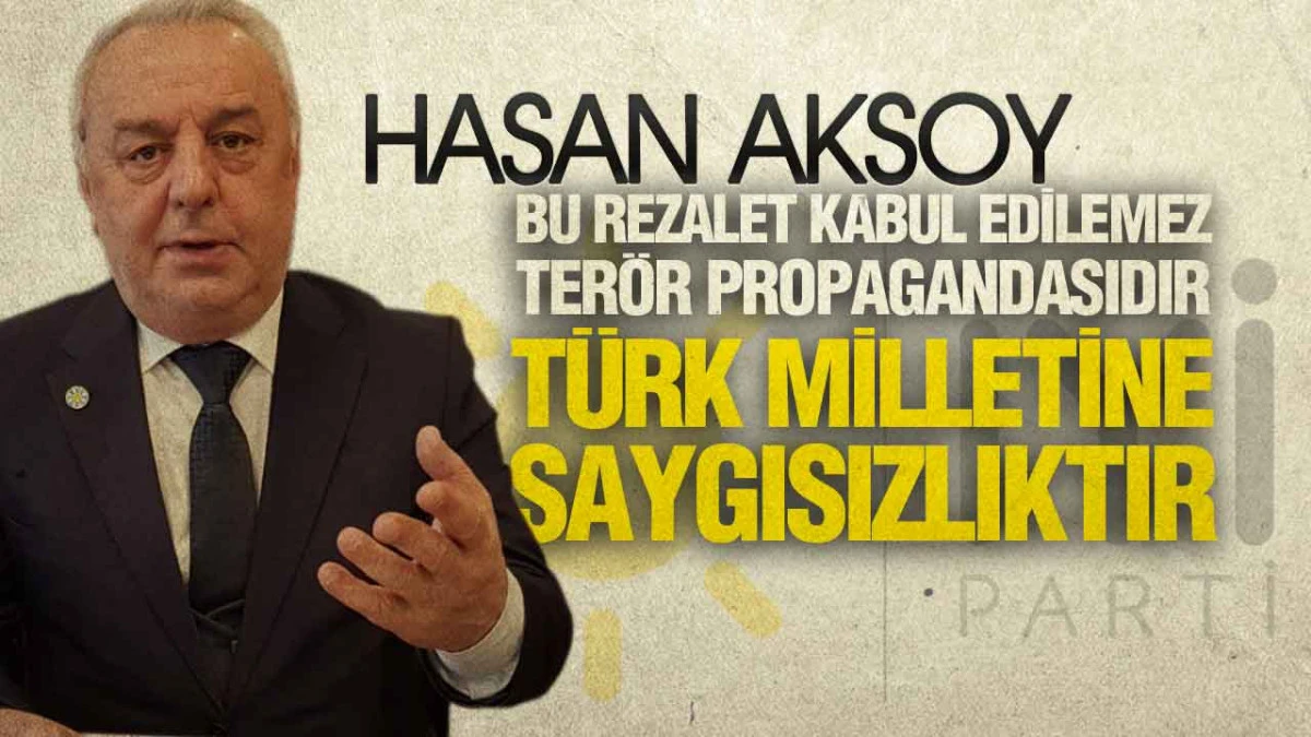 Hasan Aksoy’dan DEM Parti Toplantısındaki Sloganlara Tepki