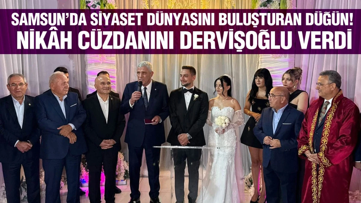 Hasan Aksoy&rsquo;un oğlunun mutlu g&uuml;n&uuml;! D&uuml;ğ&uuml;nde siyaset ve iş d&uuml;nyası buluştu