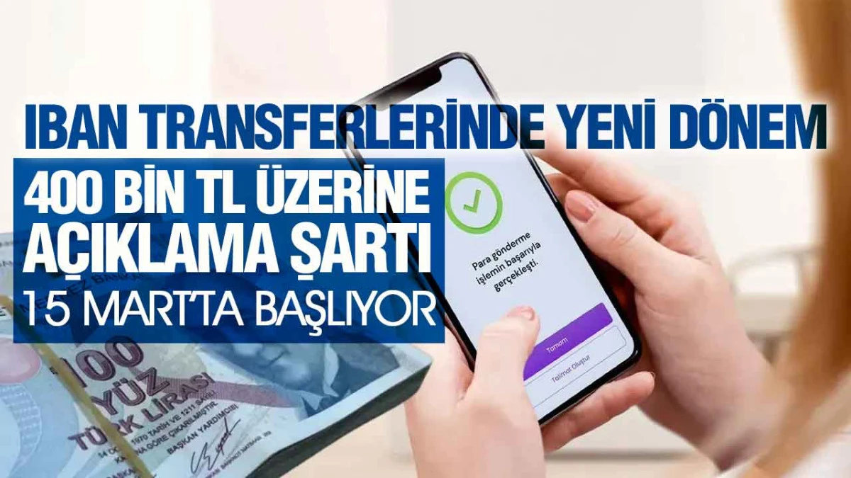 IBAN ile Para G&ouml;nderirken Dikkat: Yeni Uygulama Başlıyor