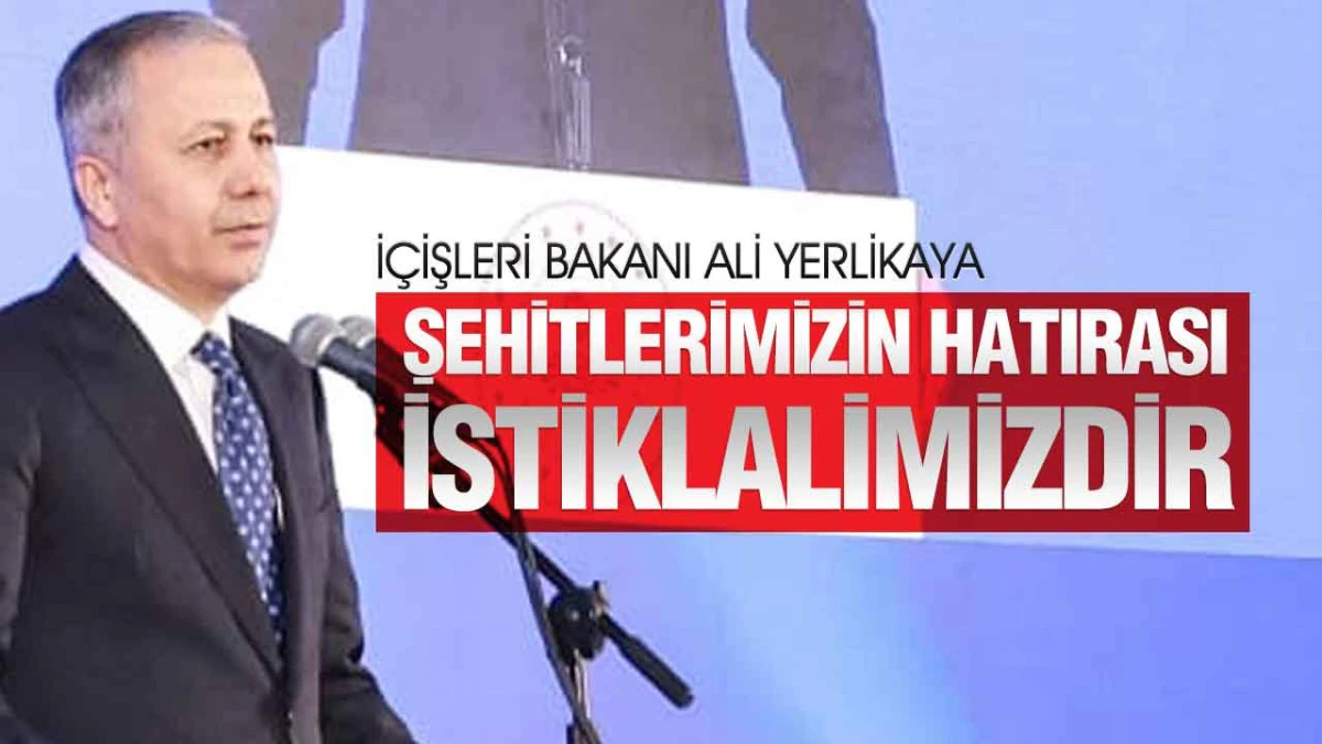 İ&ccedil;işleri Bakanı Ali Yerlikaya Samsun&rsquo;da Şehit Aileleri ve Gazilerle Buluştu