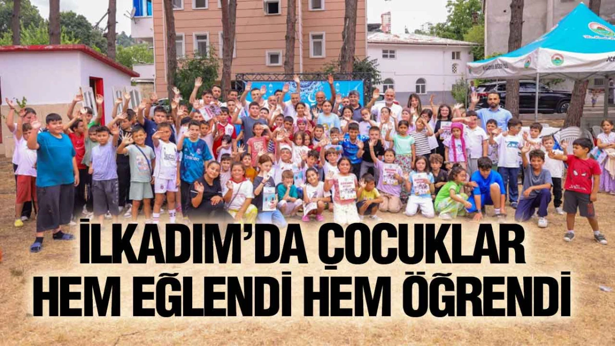 İlkadım&rsquo;da &Ccedil;ocuklar Hem Eğlendi Hem &Ouml;ğrendi