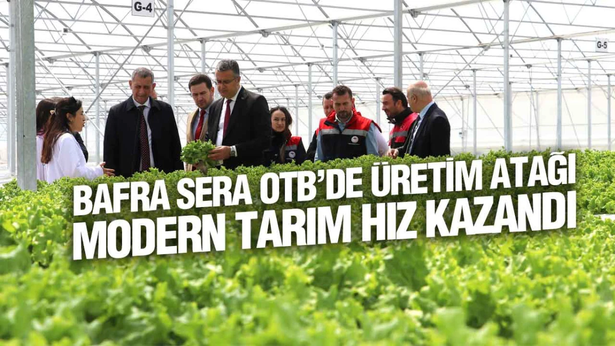 Kemal Yılmaz, Bafra Sera OTB&rsquo;de: &lsquo;Hedef T&uuml;rkiye&rsquo;nin Seracılık &Uuml;ss&uuml; Olmak&rsquo;