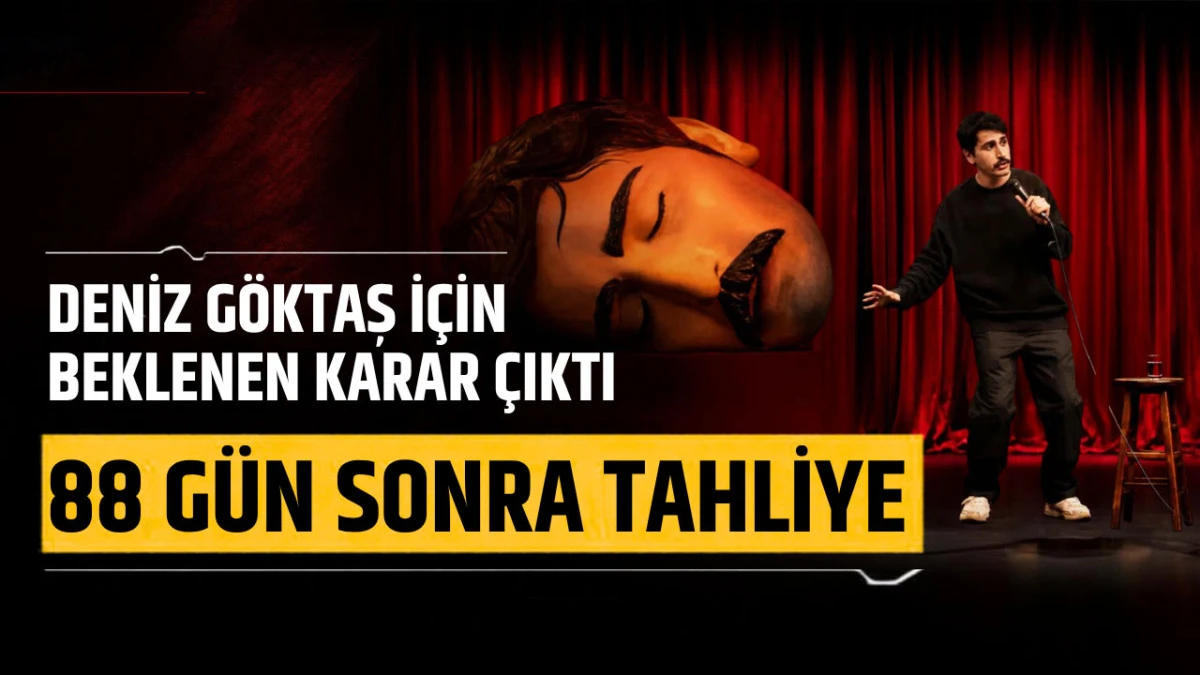 Komedyen Deniz G&ouml;ktaş hakim karşısında: Tahliye kararı &ccedil;ıktı