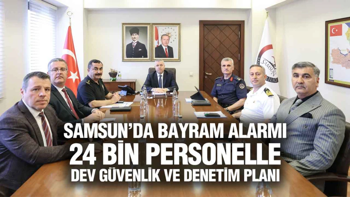 Kurban Bayramı İ&ccedil;in Samsun&rsquo;da T&uuml;m Kurumlar Seferber Oldu