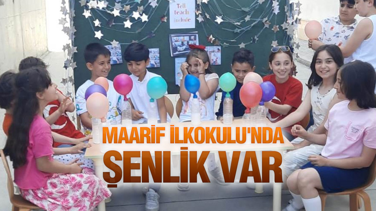 Maarif İlkokulu'nda Şenlik Var