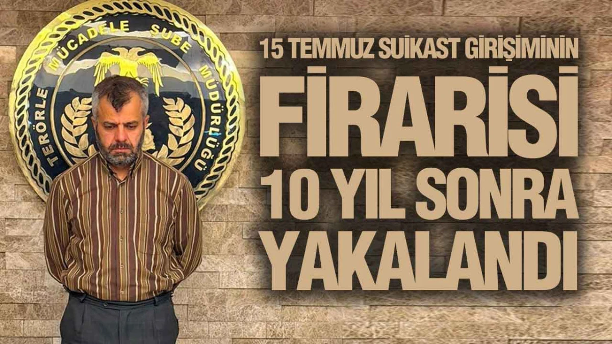 Marmaris Suikast Girişiminin Firarisi Afyonkarahisar'da Yakalandı
