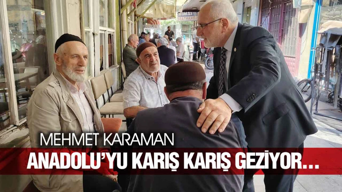 Mehmet Karaman, ‘Bu Yolculuk, Saadet Partisi’nin İktidar Yolculuğudur!’