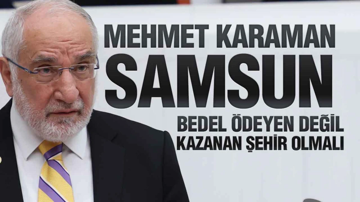 Mehmet Karaman’dan Serbest Bölgeye Koşullu Destek