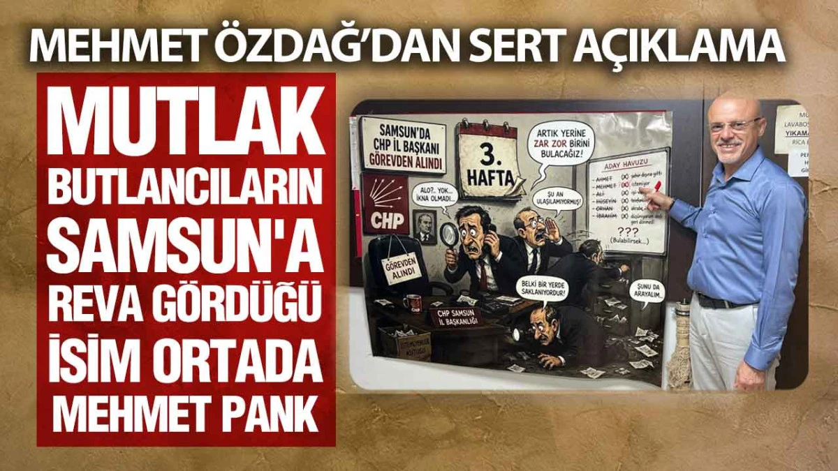 Mehmet &Ouml;zdağ'dan CHP Genel Merkezi'nin Atama Kararına Sert Tepki