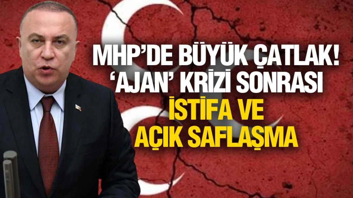 MHP&rsquo;de İstifa Krize Yol a&ccedil;tı