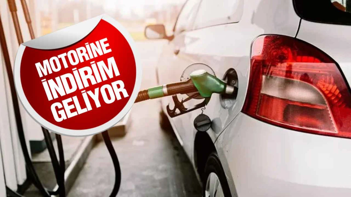 Motorin fiyatlarına indirim geliyor