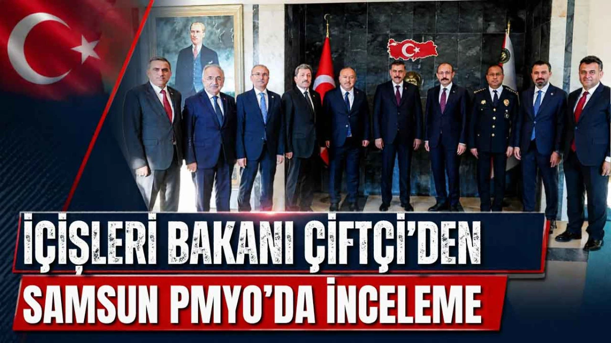 Mustafa &Ccedil;ift&ccedil;i Samsun&rsquo;da Polis Adaylarıyla Buluştu