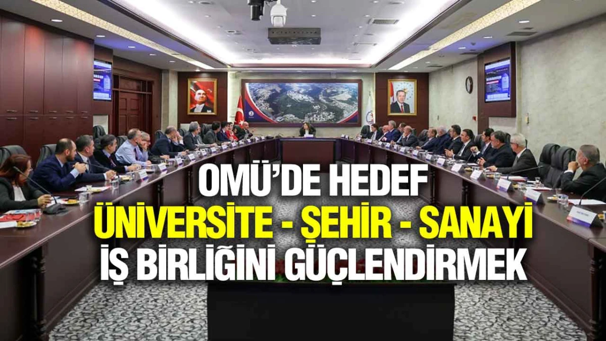 OM&Uuml; Rekt&ouml;r&uuml; Aydın Danışma Kurulunu Topladı