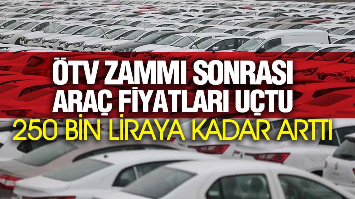 Otomobil Piyasası ÖTV Zammıyla Karıştı, İkinci Ele Talep Arttı
