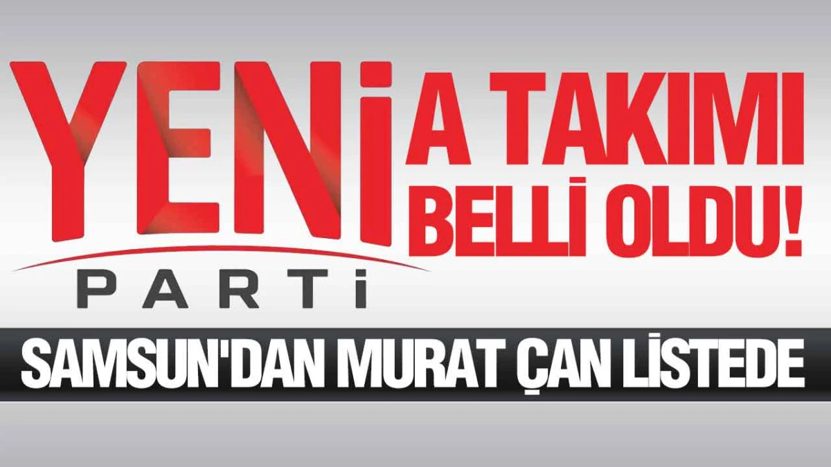 &Ouml;zg&uuml;r &Ouml;zel YENİ Parti'yi kurdu