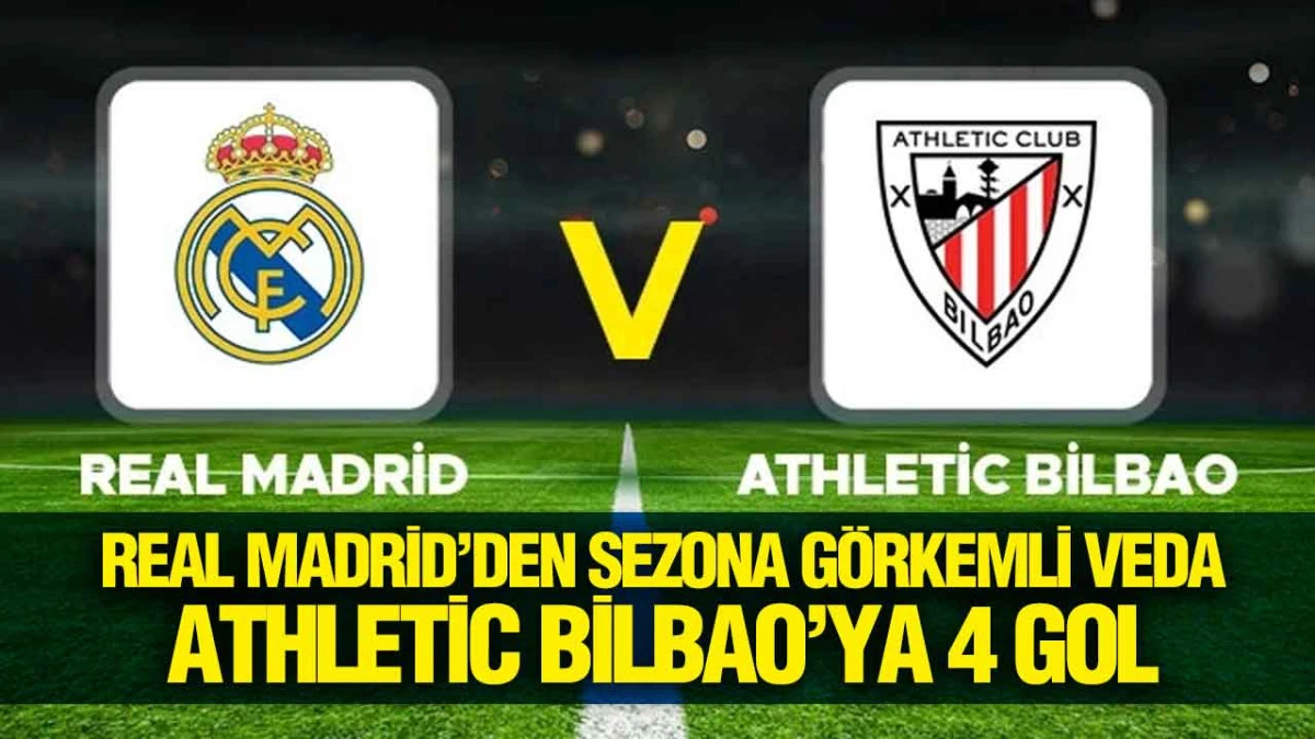 Real Madrid&rsquo;den Taraftarına 4 Goll&uuml; Final