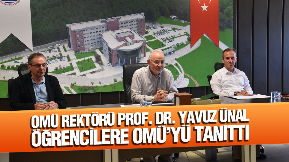 Rektör Ünal, Çevrim İçi Ortamda Aday Öğrencilere OMÜ’yü Tanıttı