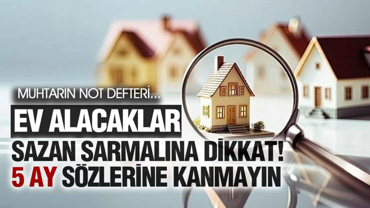 Sabit taksitlerle ka&ccedil;an evler